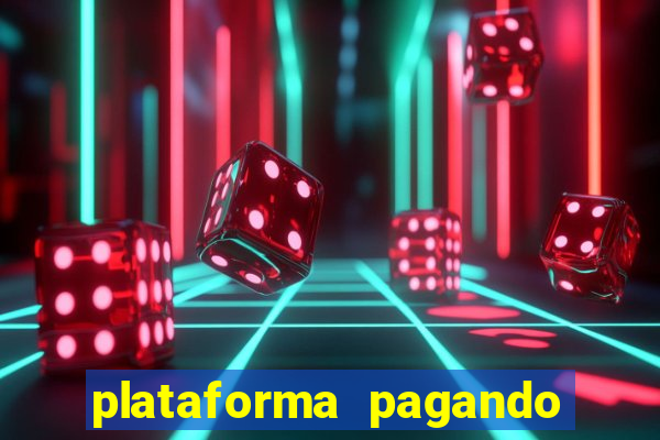 plataforma pagando no cadastro slots